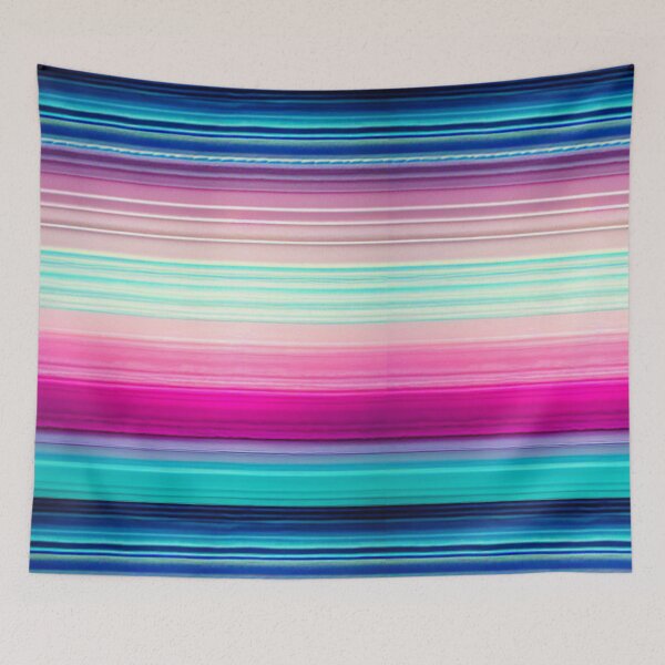 Item preview, Colourfull Floral Straight Line Seamless Pattern designed and sold by Gamicnum.
