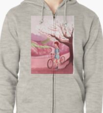may flowers Zipped Hoodie