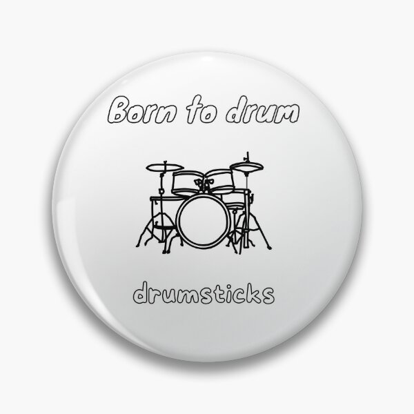 Item preview, Born To Drum Drumsticks designed and sold by erion-store.