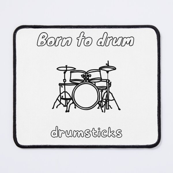 Item preview, Born To Drum Drumsticks designed and sold by erion-store.