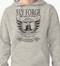 SkyForge - Where Legends Are Born In Steel Pullover Hoodie