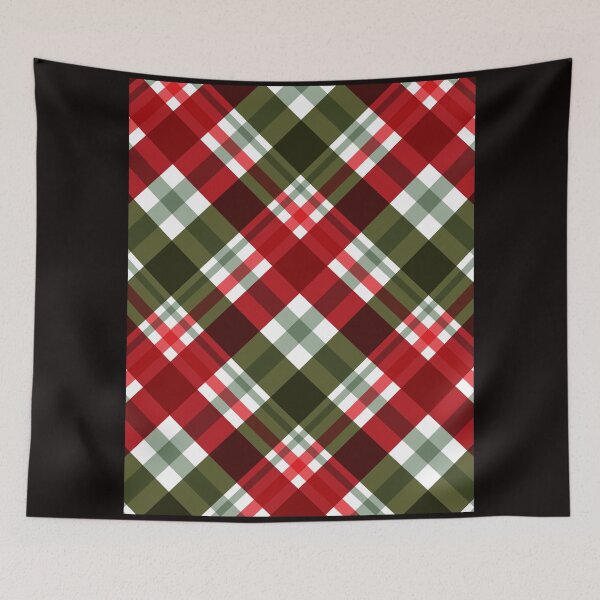 Item preview, Beautiful  Red and Green Plaid designed and sold by SunMoonBeyond.