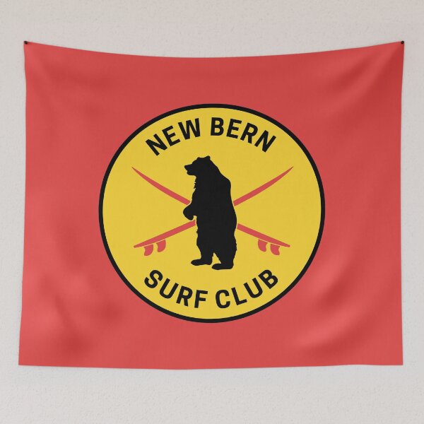 Item preview, Vintage New Bern Surf Club designed and sold by fearcity.