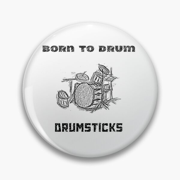 Item preview, Born To Drum Drumsticks designed and sold by erion-store.