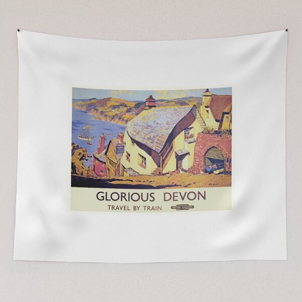 Item preview, Vintage Glorous Devon British Railways Poster designed and sold by Random Railways.