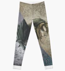 Legend of Zelda Twilight Princess Cover Art Leggings