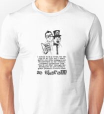 I shall baffle you with cabbages and rhinoceroses in the kitchen Unisex T-Shirt