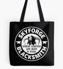 Skyforge - Where Legends Are Born In Steel Tote Bag