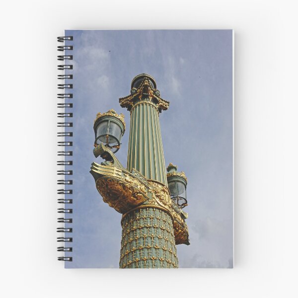 Item preview, Elegant Parisian Streetlight in Place de la Concorde - Urban Architecture in Paris designed and sold by CarolinaReina.