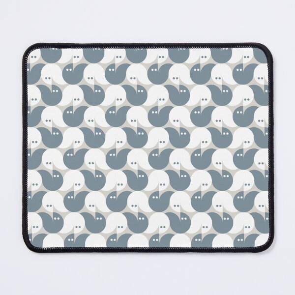 Item preview, Geometric Pattern: Quarter Circle Fox: Bluestone designed and sold by Red Wolf.