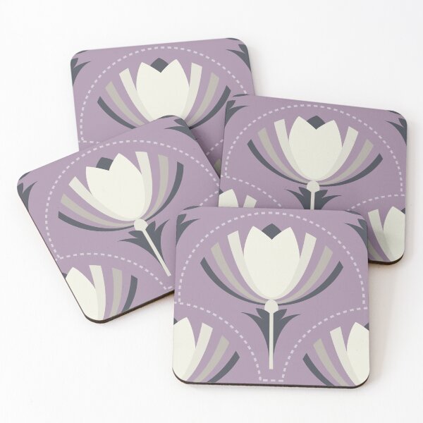 Item preview, TULIP ROMANCE 7 - Dusty Lavender designed and sold by Carina Parry Studios.