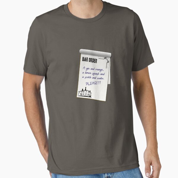 Item preview, A gin and orange, a lemon squash and a scotch and water. Please!!! designed and sold by brianftang.