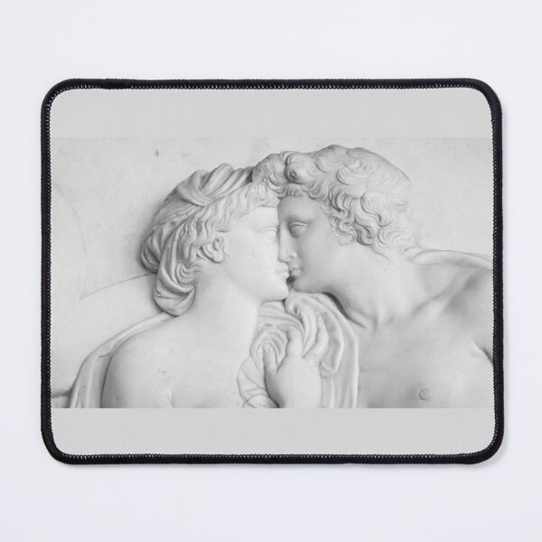 Item preview, Ancient sculpture with kissing couple, Florence - Italy designed and sold by Paolo Modena Photography - Fine Italian Art.