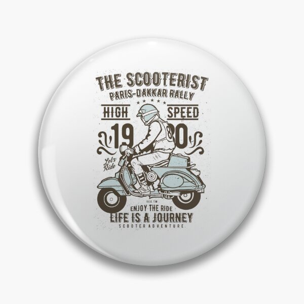 Item preview, The Scooterist 1980 designed and sold by armanmaulanaart.