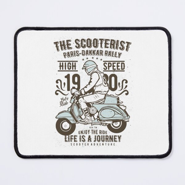 Item preview, The Scooterist 1980 designed and sold by armanmaulanaart.