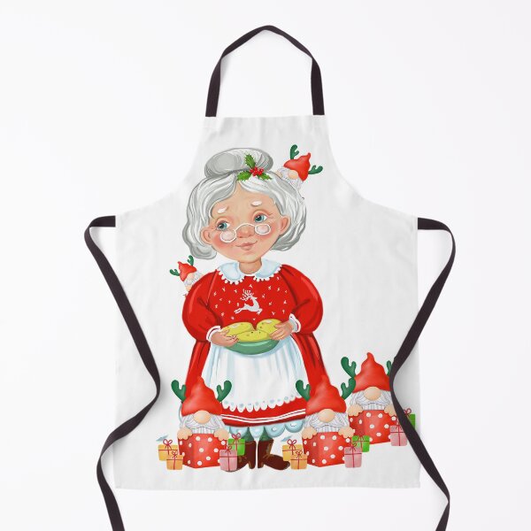 Item preview, Mother / grandma Christmas with christmas gnomes designed and sold by Reubens-Art.