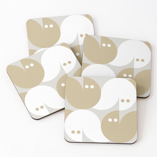 Item preview, Geometric Pattern: Quarter Circle Fox: Sandstone designed and sold by Red Wolf.