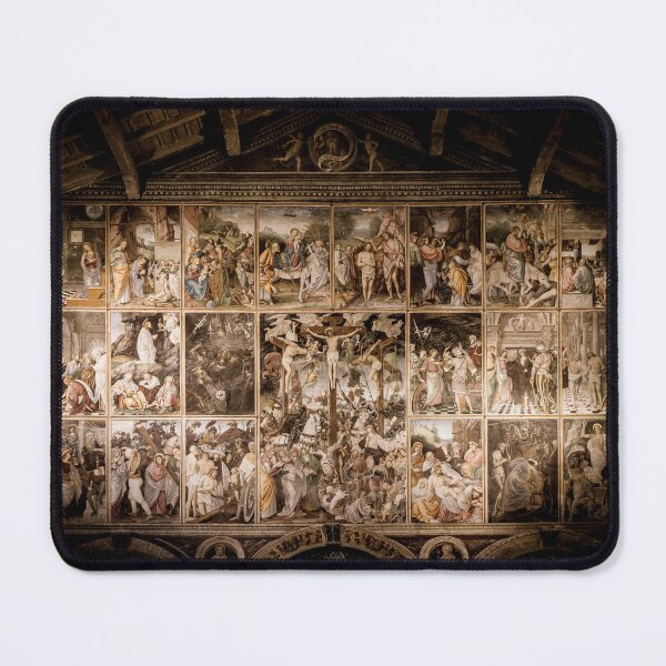 Item preview, Italian Renaissance masterpiece "Parete Gaudenziana" (Gaudenziana Wall) in Varallo - Italy designed and sold by Paolo Modena Photography - Fine Italian Art.