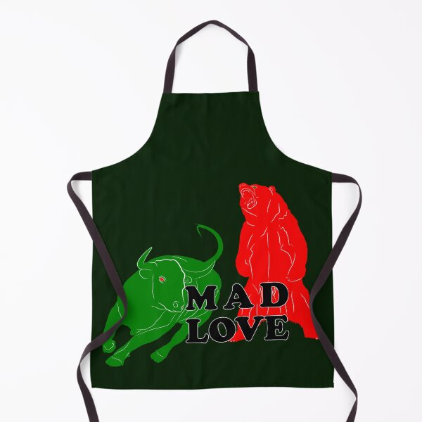 Item preview, Mad Love Trading – Bear Bull Mad Love #2 - T-Shirts, Stickers, Magnets, House – VisionsByKaren - VBK designed and sold by VisionsByKaren.