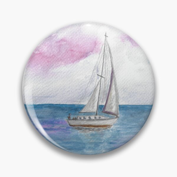 Item preview, Sailing boat on the fjord designed and sold by Sandra  Steinke.