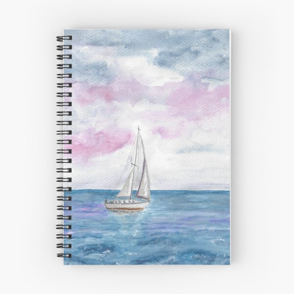 Item preview, Sailing boat on the fjord designed and sold by Sandra  Steinke.