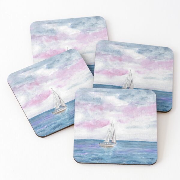 Item preview, Sailing boat on the fjord designed and sold by Sandra  Steinke.