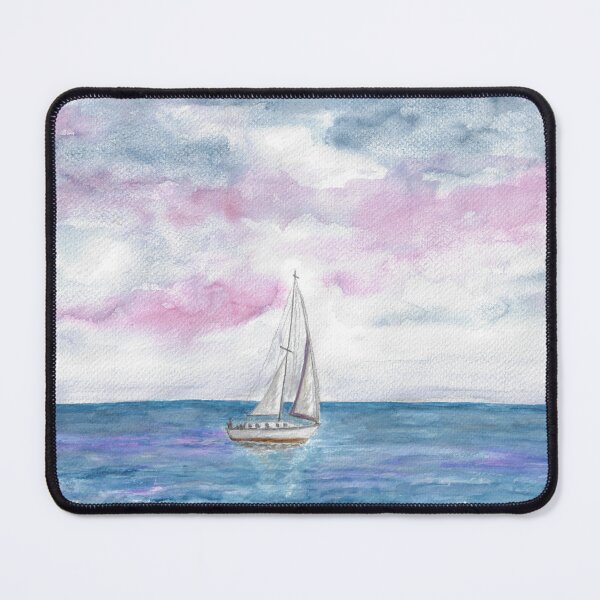 Item preview, Sailing boat on the fjord designed and sold by Sandra  Steinke.