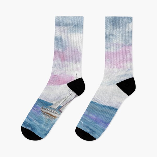 Item preview, Sailing boat on the fjord designed and sold by Sandra  Steinke.