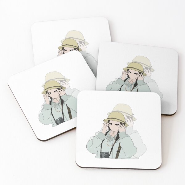 Item preview, Woo young woo preparing for an outing & shadow background designed and sold by paintingtour.