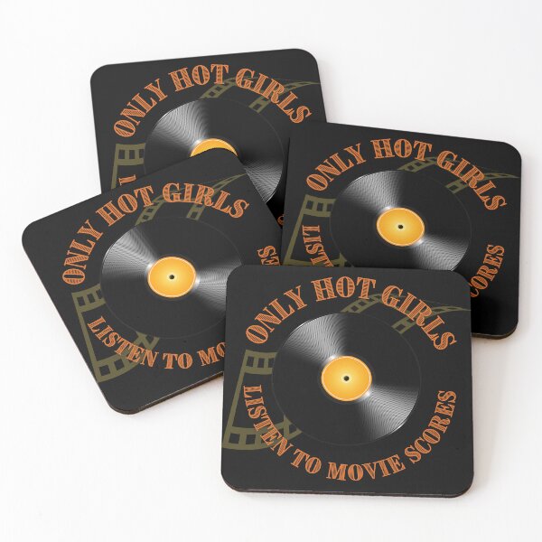 Item preview, Only Hot Girls Listen to Movie Scores  designed and sold by Smagnaferous.