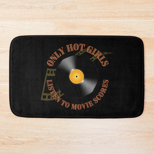 Item preview, Only Hot Girls Listen to Movie Scores  designed and sold by Smagnaferous.