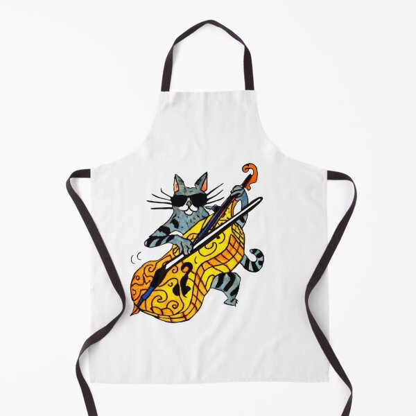 Item preview, Cool Cat Playing Violin – Funky Sunglasses Music Cat Art designed and sold by Vividality.