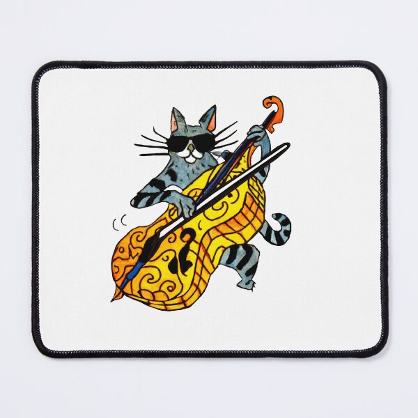 Item preview, Cool Cat Playing Violin – Funky Sunglasses Music Cat Art designed and sold by Vividality.