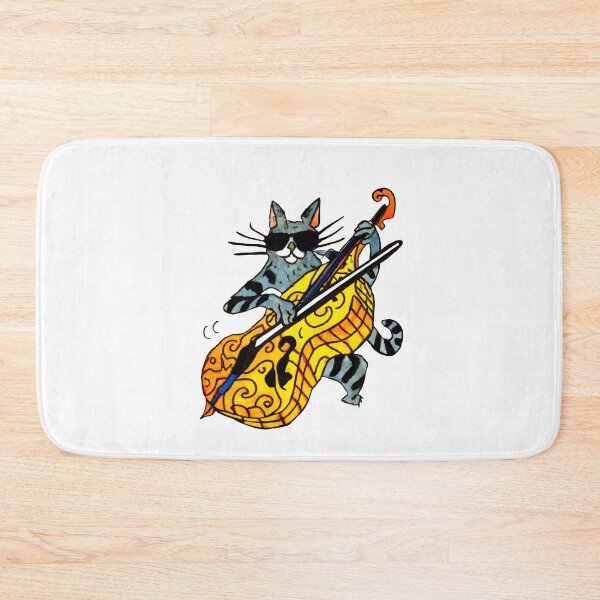 Item preview, Cool Cat Playing Violin – Funky Sunglasses Music Cat Art designed and sold by Vividality.