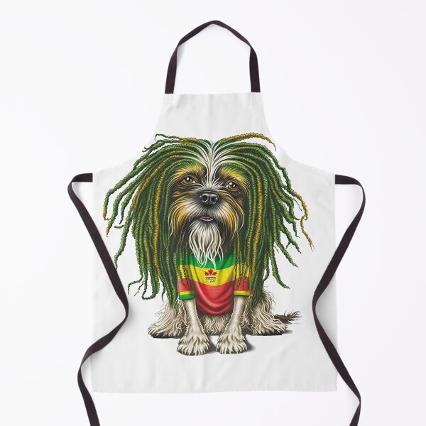 Item preview, Reggae Dog with dreadlocks designed and sold by photo4u2.