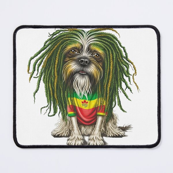 Item preview, Reggae Dog with dreadlocks  designed and sold by photo4u2.