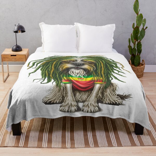 Item preview, Reggae Dog with dreadlocks  designed and sold by photo4u2.