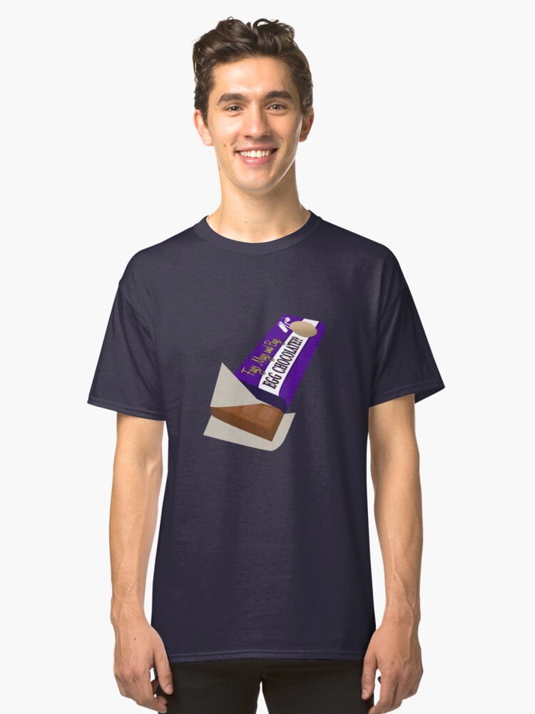 Alternate view of Egg Chocolate? Classic T-Shirt