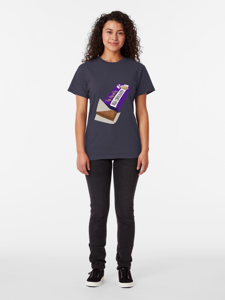 Alternate view of Egg Chocolate? Classic T-Shirt