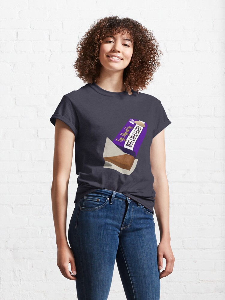 Alternate view of Egg Chocolate? Classic T-Shirt