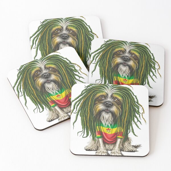 Item preview, Reggae Dog with dreadlocks  designed and sold by photo4u2.