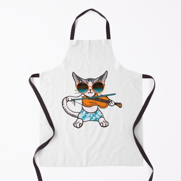 Item preview, Cool Cat Playing Violin – Funky Sunglasses Music Cat Art designed and sold by Vividality.