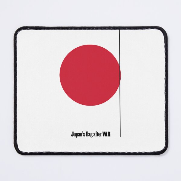 Item preview, Japan's flag after VAR Qatar 22 designed and sold by Michael Leonhartsberger.