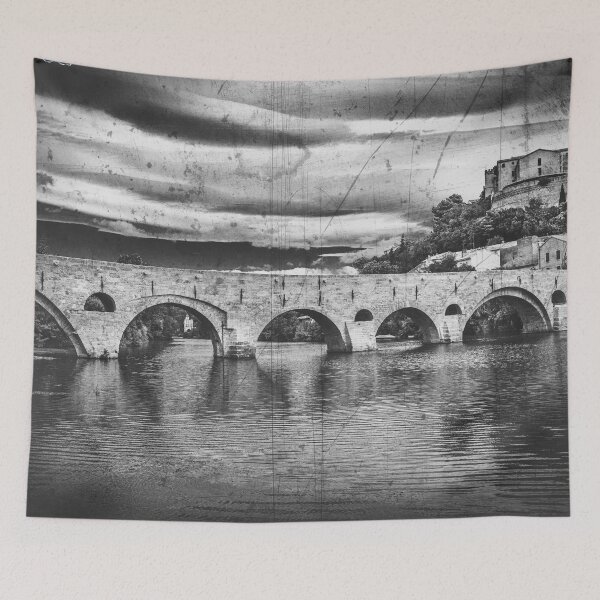 Item preview, Pont Vieux B&W designed and sold by Dave Hare Photography.