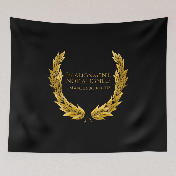 Item preview, In alignment, not aligned. - Marcus Aurelius designed and sold by Styrman.