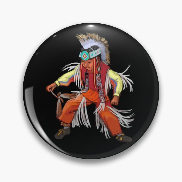 Item preview, Grass Dance Boy Pow Wow designed and sold by TheeFlea.