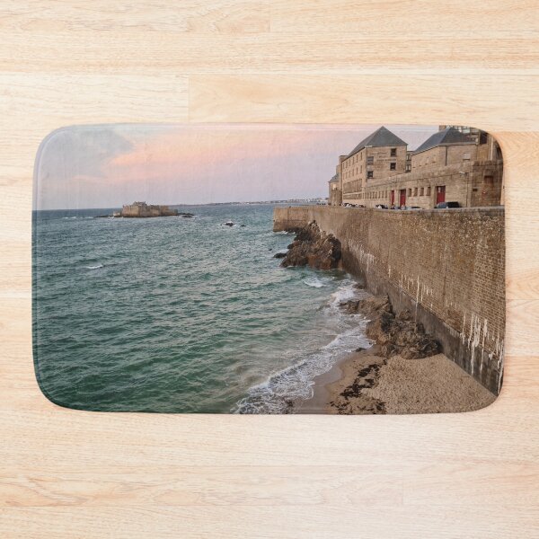 Item preview, Saint Malo at sunset designed and sold by NerdyDreamerArt.