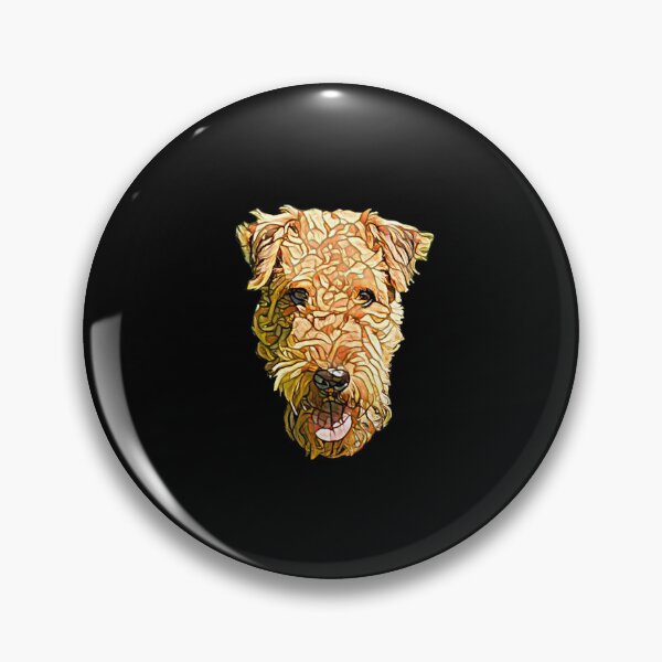 Item preview, Airedale Terrier Face designed and sold by DoggyStyles.