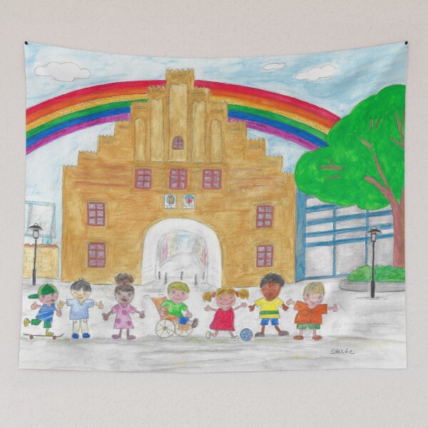 Item preview, Colorful Flensburg designed and sold by Sandra  Steinke.