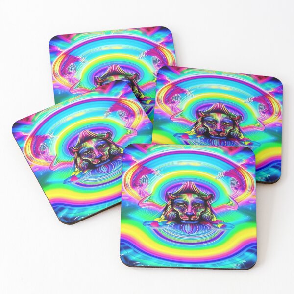 Item preview, Colorado hongos mágicos Psychedelic Circus arte digital designed and sold by ValleyDream.